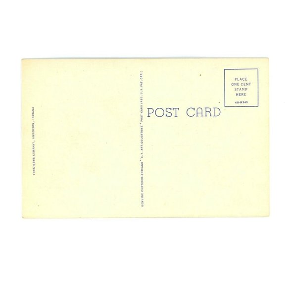 Vintage Postcard Anderson Indiana St Johns‎ Hospital New Addition USA Unposted - Picture 2 of 2